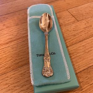 8 Tiffany Sterling 5 7/8” Teaspoon in English King